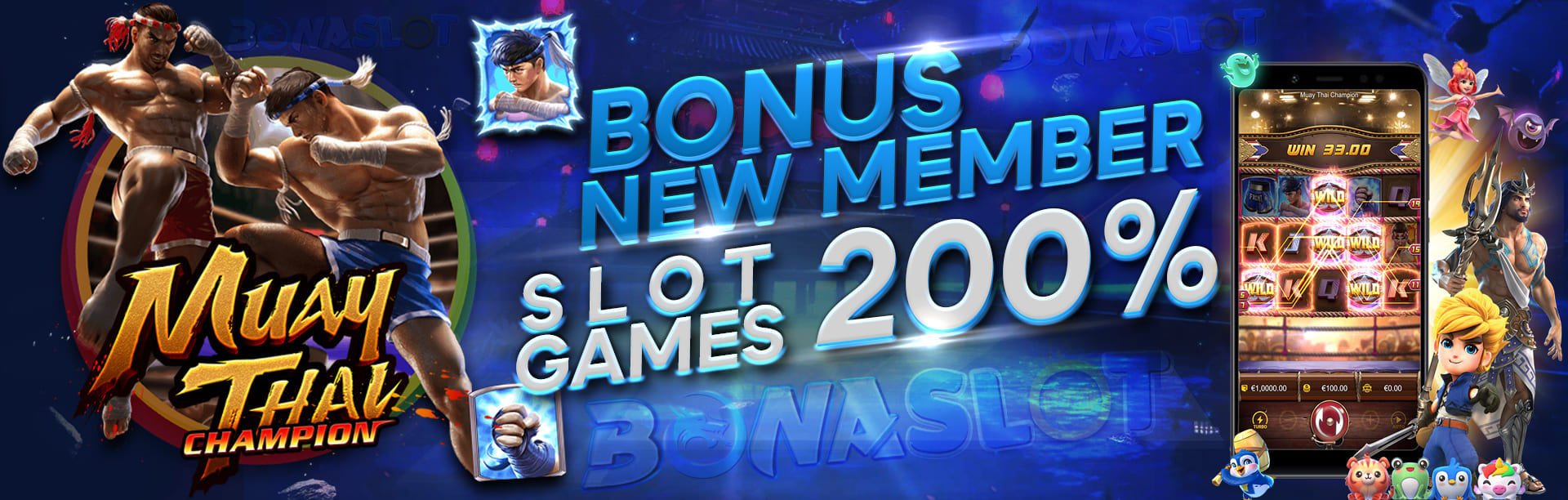 Extra Bonus New Member 200% Slot Game
