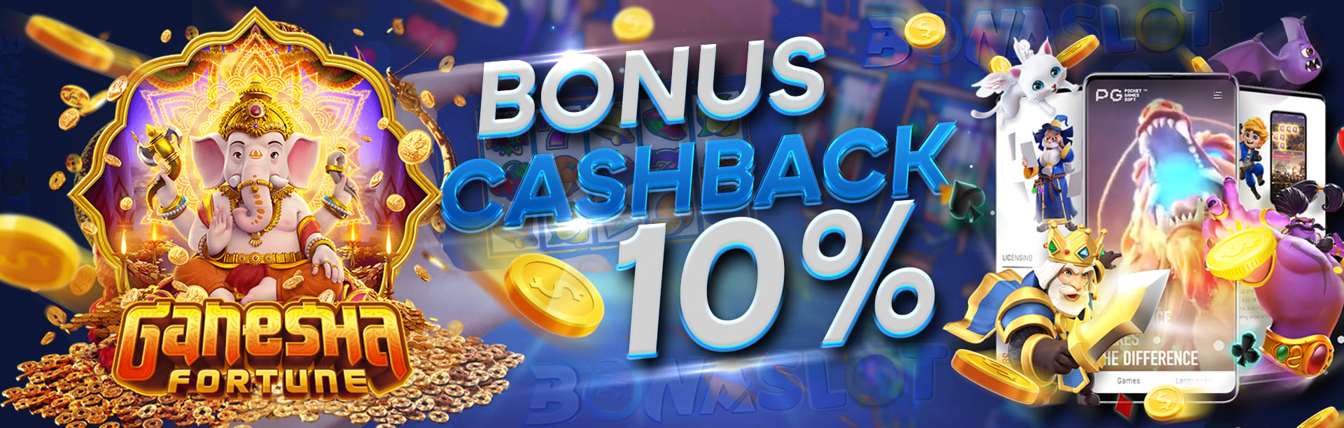 Bonus Cashback 10%