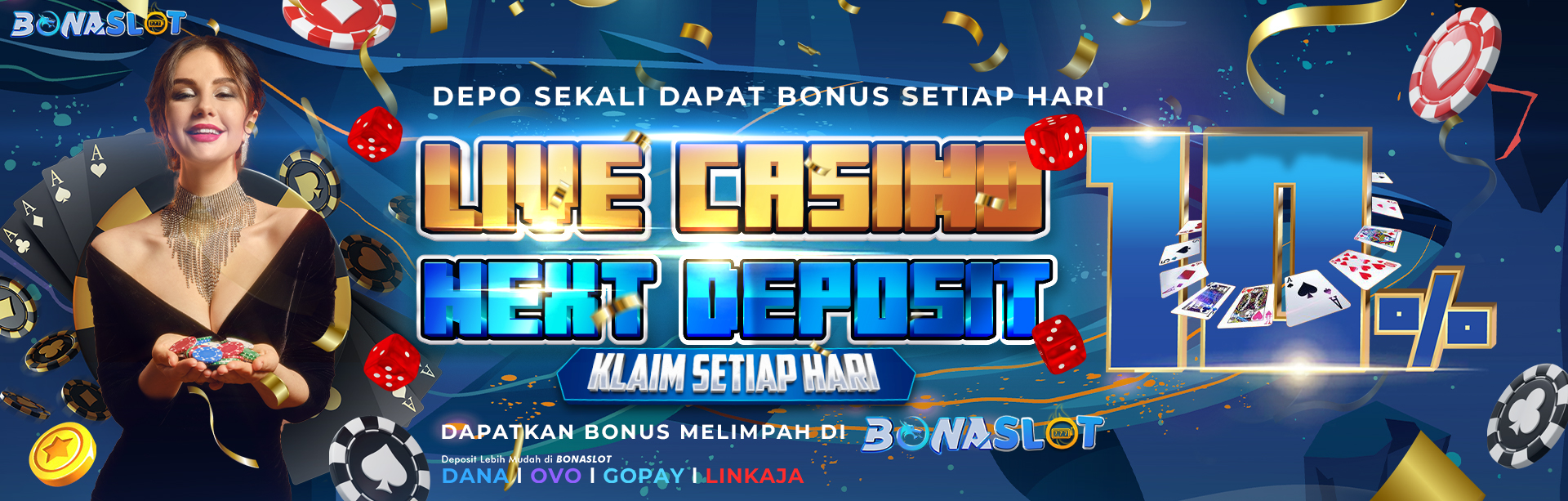 BONUS NEXT DEPOSIT CASINO 10%