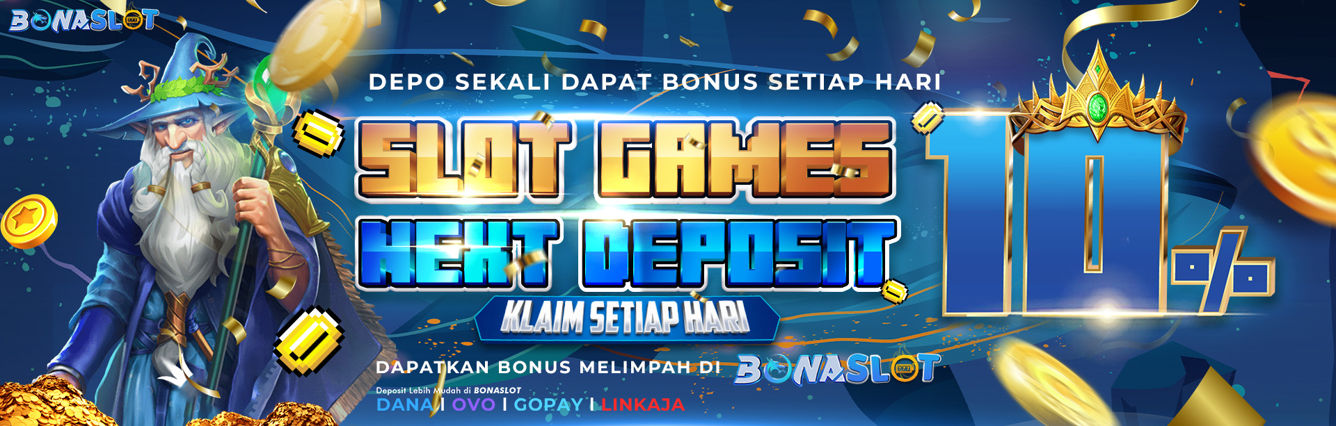 BONUS NEXT DEPOSIT SLOT 10%