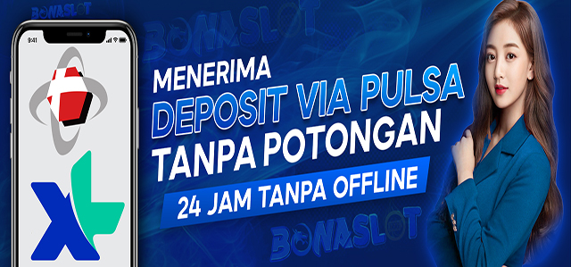 Deposit Via Pulsa Tanpa Potongan 100%