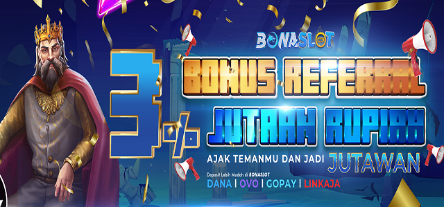 BONUS CASHBACK SLOT GAMES HARIAN 8%