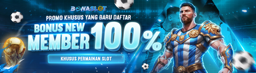 WELCOME BONUS 100% (DI DEPAN)